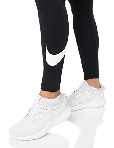 NIKE Club Logo 2 Mallas, Mujer, Multicolor (Black/White), XS