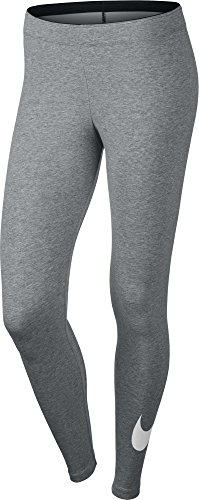 NIKE Club Logo2 Pantalón, Mujer, Multicolor (Dk Grey Heather/White/White), XS