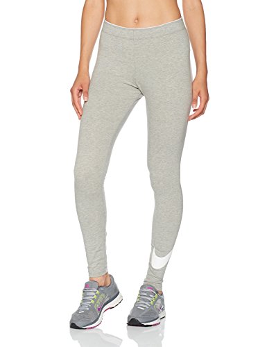 NIKE Club Logo2 Pantalón, Mujer, Multicolor (Dk Grey Heather/White/White), XS