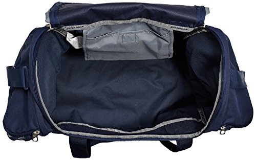 Nike Club Team Swoosh Duffel M Bolsa de deporte, 53 cm, 52 liters, Azul (Dunkelblau)