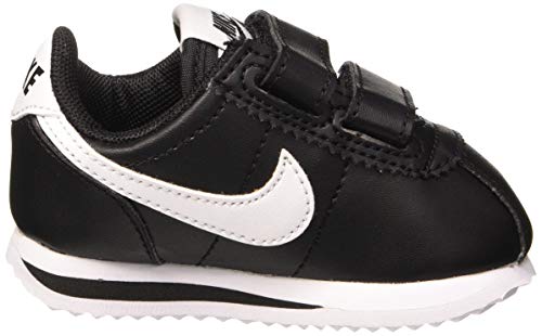 Nike Cortez Basic SL TDV, Zapatillas de Gimnasio Unisex Niños, Negro/Blanco, 34 EU