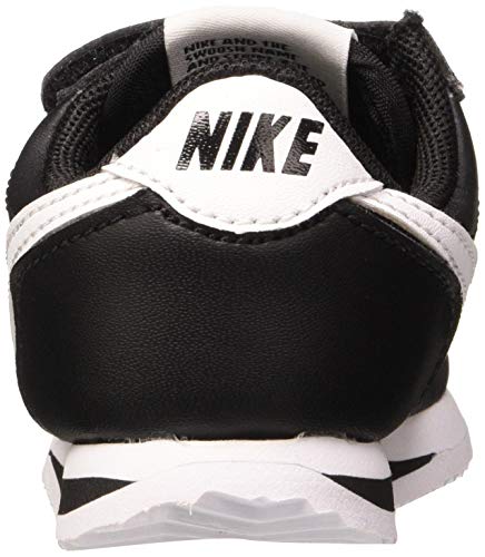 Nike Cortez Basic SL TDV, Zapatillas de Gimnasio Unisex Niños, Negro/Blanco, 34 EU
