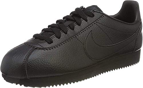 Nike Cortez Classic Leather 749571-002, Zapatillas de Deporte Unisex Adulto, Multicolor (749571 002 Negro), 44 EU