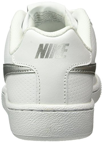 Nike Court Royale, Zapatillas para Mujer, Blanco (White / Metallic Silver), 37.5 EU