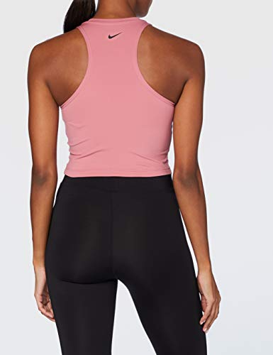 NIKE Crop Pp3 - Camiseta de Tirantes para Mujer, Mujer, CU4674, Desert Berry/Black, Large NIKE Crop Pp3 - Camiseta de Tirantes para Mujer, Mujer, CU4674, Desert Berry/Black, Large