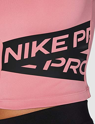 NIKE Crop Pp3 - Camiseta de Tirantes para Mujer, Mujer, CU4674, Desert Berry/Black, Large NIKE Crop Pp3 - Camiseta de Tirantes para Mujer, Mujer, CU4674, Desert Berry/Black, Large