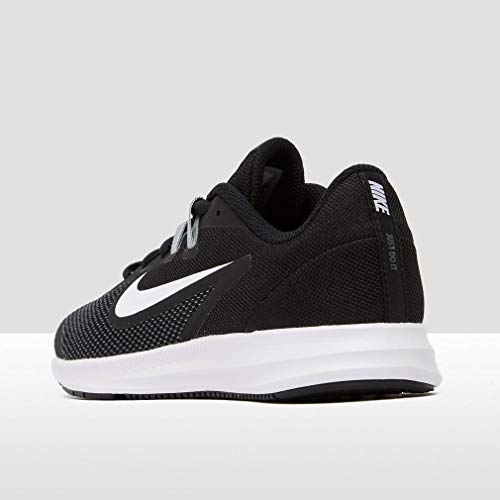 Nike Downshifter 9 (GS), Walking Shoe Unisex-Child, Black/White/Anthracite/Cool Grey, 38.5 EU
