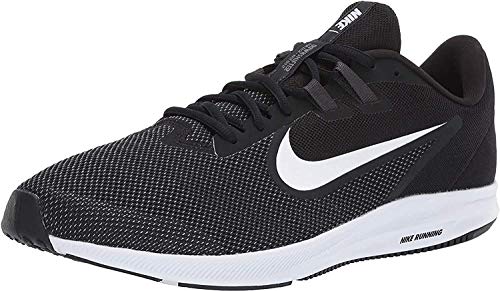 Nike Downshifter 9, Zapatillas de Running para Hombre, Negro (Black/White/Anthracite/Cool Grey 002), 43 EU