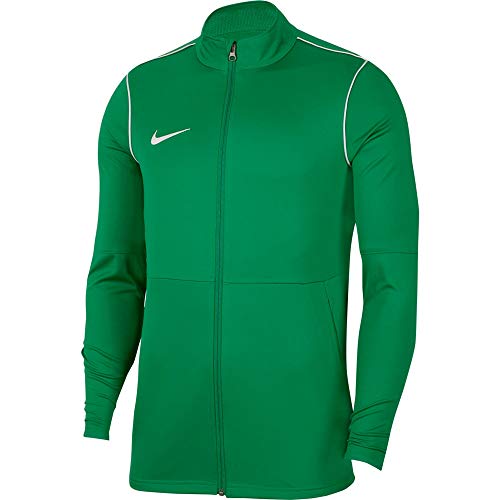 NIKE Dri-Fit Park Jacket, Hombre, pine green/white/white, M