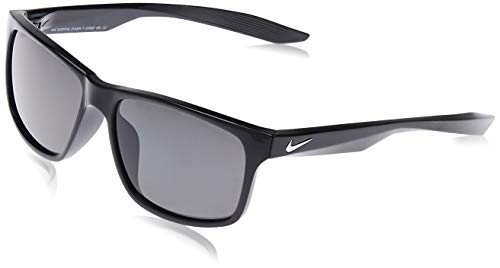 NIKE Essential Chaser P EV0997 Gafas de sol, Negro (Black W/Grey Pol Lens), 59.0 para Hombre