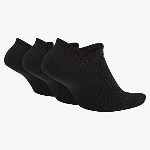 Nike Everyday, Calcetines para Hombre, pack de 3, Multicolor (negro/blanco), Medium Nike Everyday, Calcetines para Hombre, pack de 3, Multicolor (negro/blanco), Medium