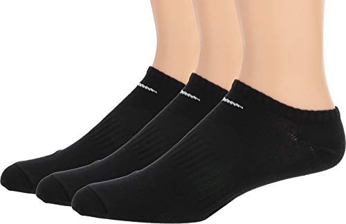 Nike Everyday, Calcetines para Hombre, pack de 3, Multicolor (negro/blanco), Medium