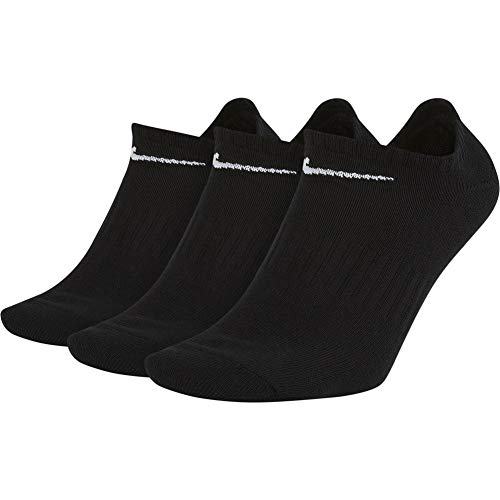 Nike Everyday, Calcetines para Hombre, pack de 3, Multicolor (negro/blanco), Medium Nike Everyday, Calcetines para Hombre, pack de 3, Multicolor (negro/blanco), Medium