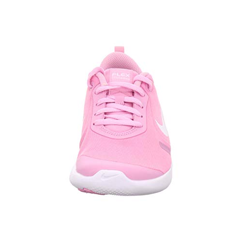 Nike Flex Experience RN 8 GS, Zapatillas de Atletismo Mujer, Multicolor (Pink Rise/White/Pink Foam 600), 38 EU