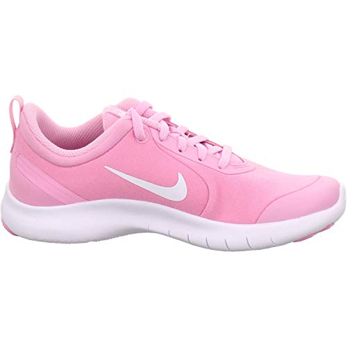 Nike Flex Experience RN 8 GS, Zapatillas de Atletismo Mujer, Multicolor (Pink Rise/White/Pink Foam 600), 38 EU