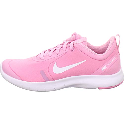 Nike Flex Experience RN 8 GS, Zapatillas de Atletismo Mujer, Multicolor (Pink Rise/White/Pink Foam 600), 38 EU