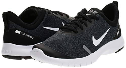 Nike Flex Experience RN 8 (GS) - Zapatillas para Hombre, Black/White/Cool Grey/Reflect Silver, 40 EU