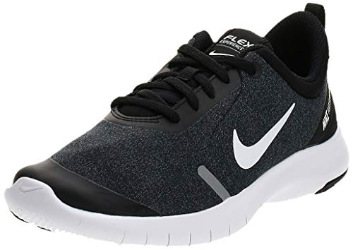 Nike Flex Experience RN 8 (GS) - Zapatillas para Hombre, Black/White/Cool Grey/Reflect Silver, 40 EU