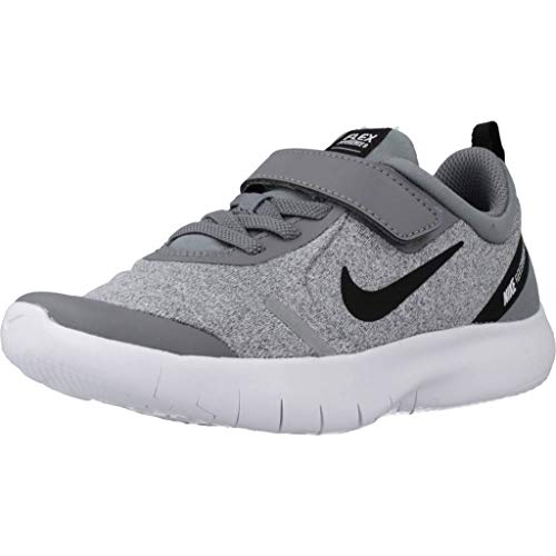 Nike Flex Experience RN 8 PSV, Zapatillas de Atletismo Niño, Multicolor (Cool Grey/Black/Reflect Silver/White 003), 29.5 EU