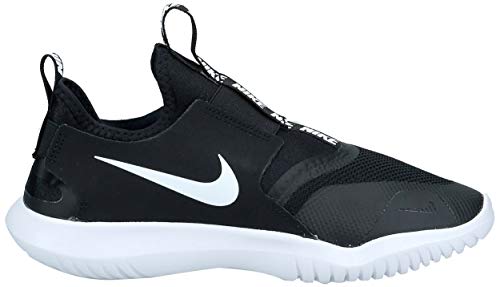 Nike Flex Runner (GS), Zapatillas de Atletismo Unisex Adulto, Negro (Black/White 000), 39 EU