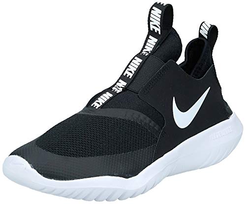 Nike Flex Runner (GS), Zapatillas de Atletismo Unisex Adulto, Negro (Black/White 000), 39 EU
