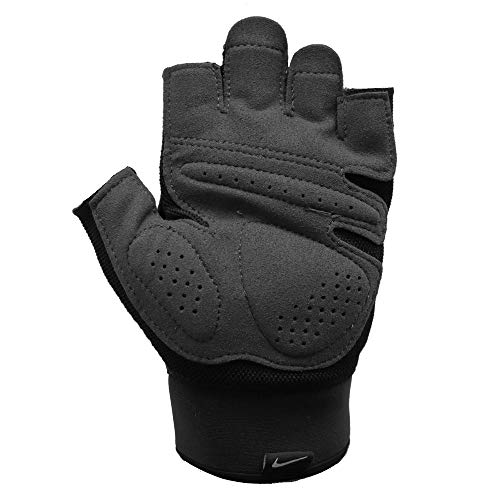 Nike Guantes de entrenamiento para hombres, negro / antracita / blanco, talla L