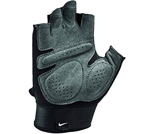 Nike Guantes de entrenamiento para hombres, negro / antracita / blanco, tamaño: XL