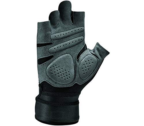 Nike - Guantes de Fitness para Hombre, Color Negro, Amarillo y Blanco Nike - Guantes de Fitness para Hombre, Color Negro, Amarillo y Blanco