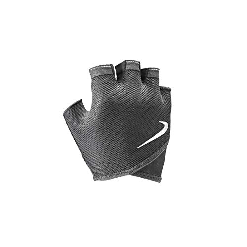 NIKE Guantes de Mujer 9092/59 Gym Essential Fitnes 010 Negro/Blanco, Grande NIKE Guantes de Mujer 9092/59 Gym Essential Fitnes 010 Negro/Blanco, Grande