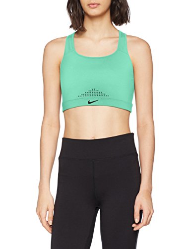 NIKE Impact - Sujetador Deportivo para Mujer, Mujer, Sujetador, 888581, Menta/Negro/Negro, XS