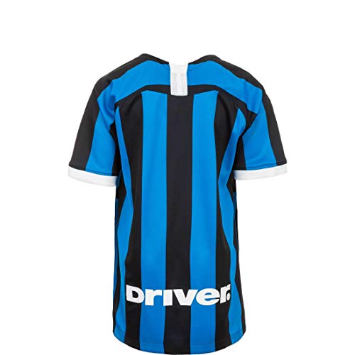 NIKE Inter Y Nk BRT Stad JSY SS Hm Camiseta, Unisex niños, Blue Spark/White, M NIKE Inter Y Nk BRT Stad JSY SS Hm Camiseta, Unisex niños, Blue Spark/White, M