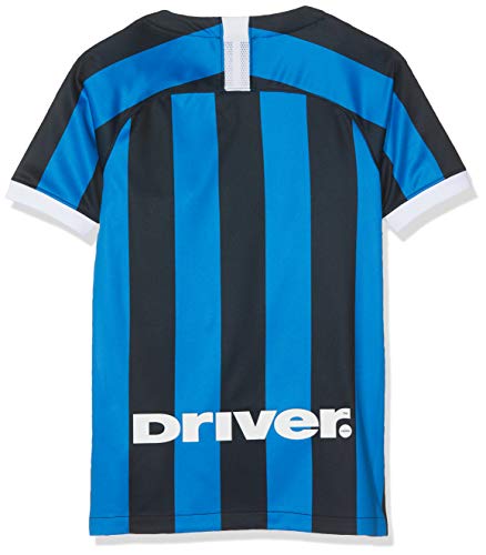 NIKE Inter Y Nk BRT Stad JSY SS Hm Camiseta, Unisex niños, Blue Spark/White, M