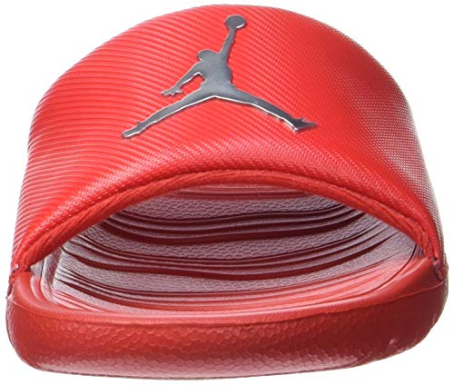 Nike Jordan Break Slide, Zapatillas de Gimnasio Hombre, Univ Red Mtlc Silver, 46 EU