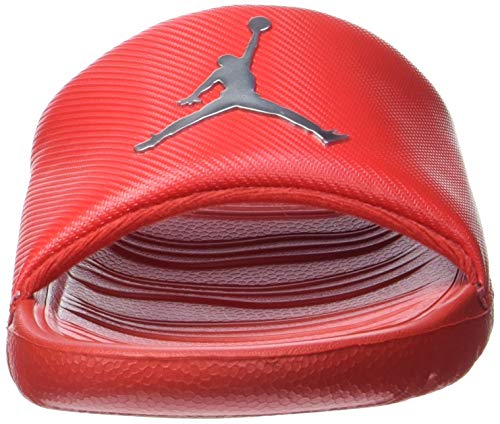 Nike Jordan Break Slide, Zapatillas de Gimnasio Hombre, Univ Red Mtlc Silver, 46 EU Nike Jordan Break Slide, Zapatillas de Gimnasio Hombre, Univ Red Mtlc Silver, 46 EU