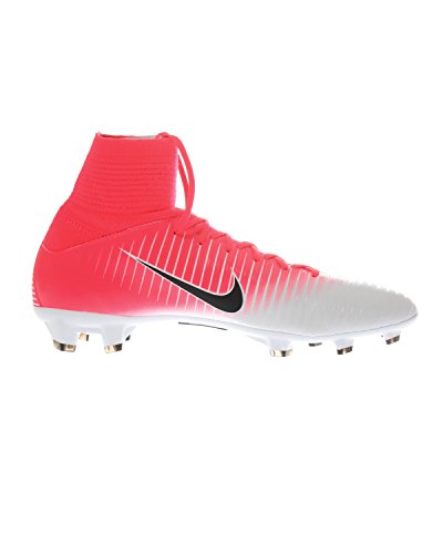 Nike Jr. Mercurial Superfly V FG - Bolso bandolera, color rosa, Unisex Niños, 831943, Elemental rosa metálico plateado., K37.5