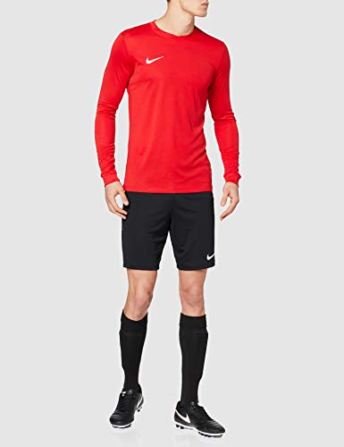 Nike LS Park Vi JSY Camiseta de Manga Larga, Hombre, Rojo (University Red/White), L