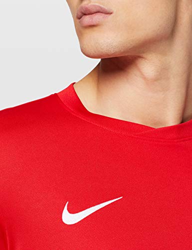 Nike LS Park Vi JSY Camiseta de Manga Larga, Hombre, Rojo (University Red/White), L