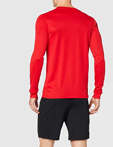 Nike LS Park Vi JSY Camiseta de Manga Larga, Hombre, Rojo (University Red/White), L