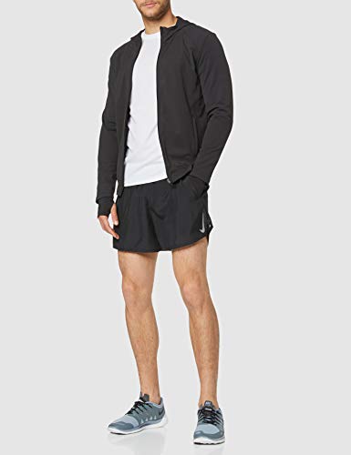 NIKE M NK Chllgr Short 5In BF Pantalones Cortos de Deporte, Hombre, Black/Black/Reflective silv NIKE M NK Chllgr Short 5In BF Pantalones Cortos de Deporte, Hombre, Black/Black/Reflective silv