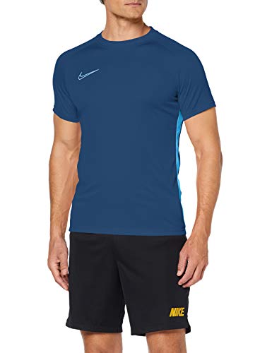 NIKE M Nk Dry Acdmy Top SS T-Shirt, Hombre, Coastal Blue/Lt Photo Blue/(Lt Photo Blue), S