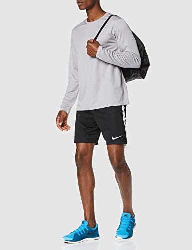 NIKE M NK Dry HRTHA II Short K Pantalones Cortos de Deporte, Hombre, Black/White/(White), L