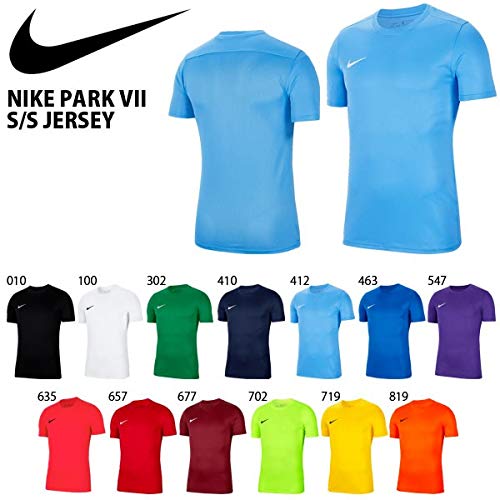 NIKE M Nk Dry Park VII JSY SS Camiseta de Manga Corta, Hombre, Naranja (Safety Orange/Black), L NIKE M Nk Dry Park VII JSY SS Camiseta de Manga Corta, Hombre, Naranja (Safety Orange/Black), L