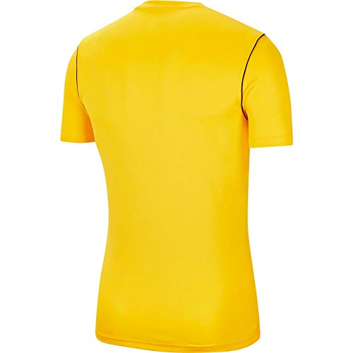 NIKE M Nk Dry Park20 Top SS Short Sleeve, Hombre, Tour Yellow/Black/Black