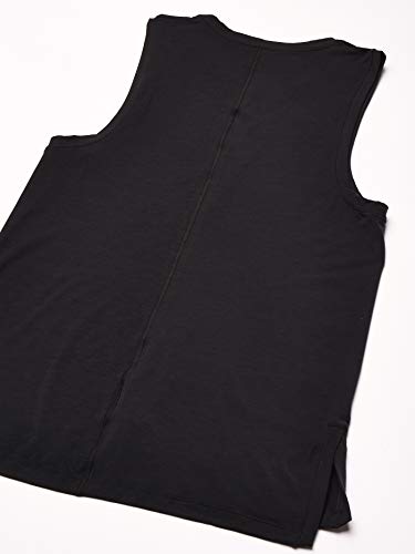 NIKE M Nk Dry Tank Yoga Camiseta sin Mangas, Hombre, Black/(Black), L NIKE M Nk Dry Tank Yoga Camiseta sin Mangas, Hombre, Black/(Black), L