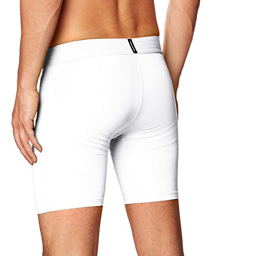 NIKE M NP Short Pantalones Cortos de Deporte, Hombre, White/Black NIKE M NP Short Pantalones Cortos de Deporte, Hombre, White/Black