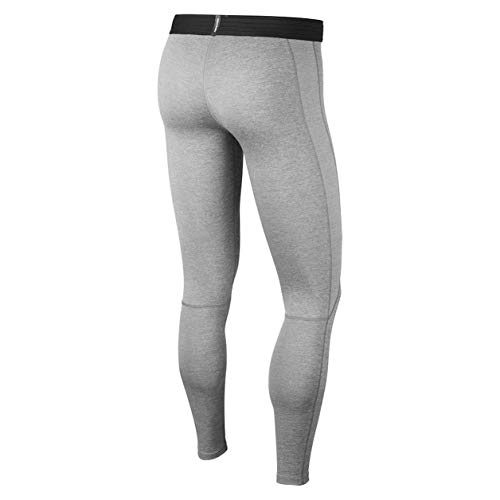 NIKE M NP Tght Pantalones de Deporte, Hombre, Smoke Grey/lt Smoke Grey/Black, L