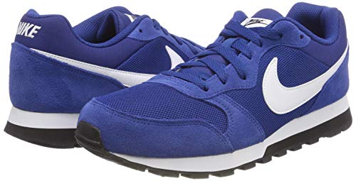 Nike Md Runner 2 - Zapatillas de correr para Hombre, Azul (Azul/Blanco/Negro), 40.5 EU