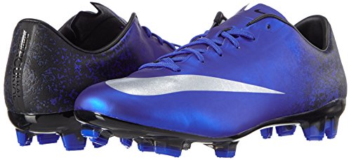 Nike Mercurial Veloce II CR FG, Botas de fútbol Hombre, Azul (Azul (DP Ryl Bl/Mtllc Slvr-Rcr Bl-Bl), 42 EU
