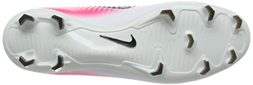 Nike Mercurial Veloce III DF FG, Botas de fútbol para Hombre, Rosa (Racer Pink/Black White), 41 EU