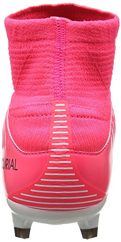 Nike Mercurial Veloce III DF FG, Botas de fútbol para Hombre, Rosa (Racer Pink/Black White), 41 EU Nike Mercurial Veloce III DF FG, Botas de fútbol para Hombre, Rosa (Racer Pink/Black White), 41 EU
